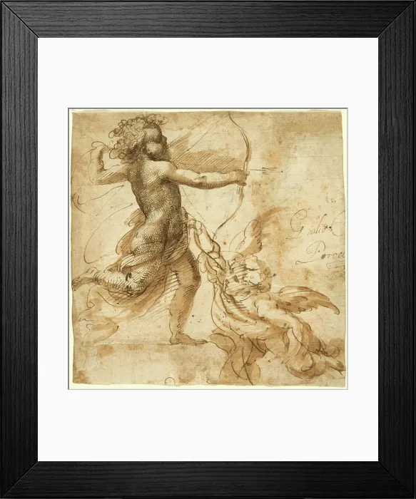 Framed Print : Cupid. Creator: Giulio Cesare Procaccini Framed Print : Cupid. Creator: Giulio Cesare Procaccini