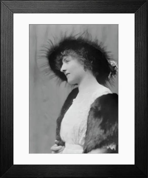 Framed Print : Whitney, Marie, Miss, portrait photograph, 1914 Oct. 12. Creator: Arnold Genthe Framed Print : Whitney, Marie, Miss, portrait photograph, 1914 Oct. 12. Creator: Arnold Genthe