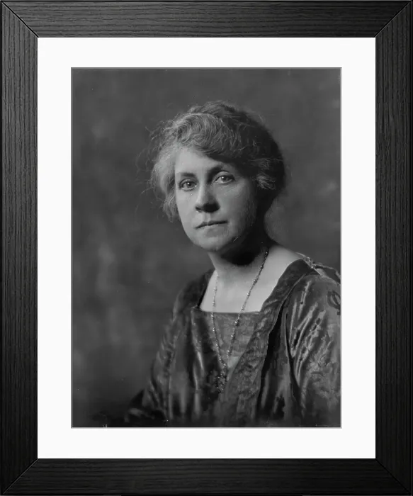 Framed Print : Mrs. N.G. Crane, portrait photograph, 1917 Dec. 17. Creator: Arnold Genthe Framed Print : Mrs. N.G. Crane, portrait photograph, 1917 Dec. 17. Creator: Arnold Genthe