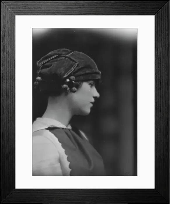 Framed Print : Sargent, Margaret, Miss, portrait photograph, 1916 Jan. 28. Creator: Arnold Genthe Framed Print : Sargent, Margaret, Miss, portrait photograph, 1916 Jan. 28. Creator: Arnold Genthe