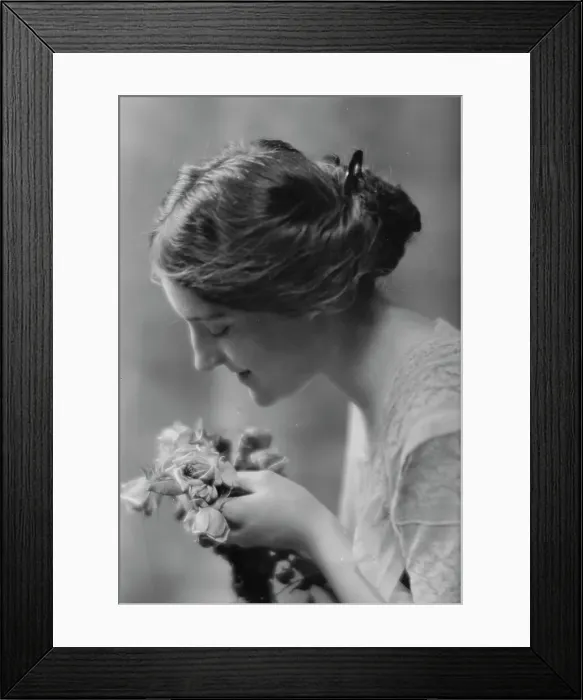 Framed Print : Sauer, Norma, Miss, portrait photograph, 1914 Aug. 15. Creator: Arnold Genthe Framed Print : Sauer, Norma, Miss, portrait photograph, 1914 Aug. 15. Creator: Arnold Genthe