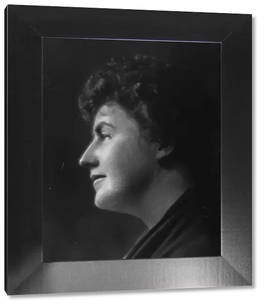 Wilson, Woodrow, Mrs. (formerly Mrs. Norman Galt), portrait photograph, 1915 Feb. 16. Creator: Arnold Genthe