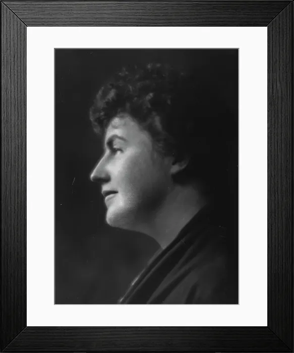 Framed Print : Wilson, Woodrow, Mrs. (formerly Mrs. Norman Galt), portrait photograph, 1915 Feb. 16. Creator: Arnold Genthe Framed Print : Wilson, Woodrow, Mrs. (formerly Mrs. Norman Galt), portrait photograph, 1915 Feb. 16. Creator: Arnold Genthe
