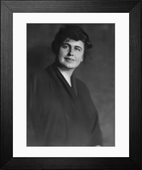 Framed Print : Wilson, Woodrow, Mrs. (formerly Mrs. Norman Galt), portrait photograph, 1915 Feb. 16. Creator: Arnold Genthe Framed Print : Wilson, Woodrow, Mrs. (formerly Mrs. Norman Galt), portrait photograph, 1915 Feb. 16. Creator: Arnold Genthe
