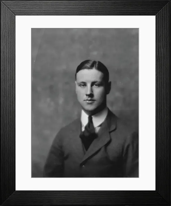 Framed Print : Winter, Mr. the younger, portrait photograph, 1917 May 3. Creator: Arnold Genthe Framed Print : Winter, Mr. the younger, portrait photograph, 1917 May 3. Creator: Arnold Genthe