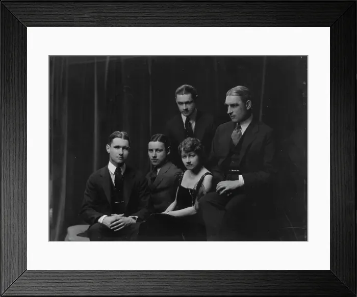 Framed Print : Winter, Wallace, Mr. group, portrait photograph, 1917 May 3. Creator: Arnold Genthe Framed Print : Winter, Wallace, Mr. group, portrait photograph, 1917 May 3. Creator: Arnold Genthe