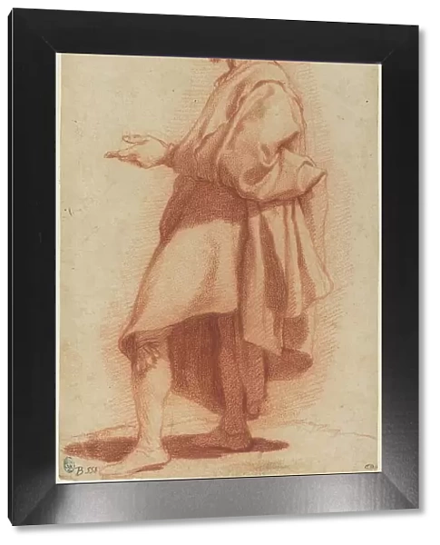 Standing Man Wearing a Cloak and Hat, c. 1602. Creator: Matteo Rosselli