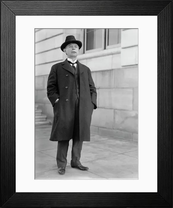 Framed Print : Furnifold McLendel Simmons, 1913. Creator: Harris & Ewing. Furnifold McLendel Simmons, 1913. Creator: Harris & Ewing Framed Print : Furnifold McLendel Simmons, 1913. Creator: Harris & Ewing. Furnifold McLendel Simmons, 1913. Creator: Harris & Ewing