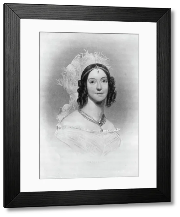 Framed Print : Dr. Angelica Singleton, Mrs. Abraham Van Buren, 1842, (1913). Creator: Unknown Framed Print : Dr. Angelica Singleton, Mrs. Abraham Van Buren, 1842, (1913). Creator: Unknown