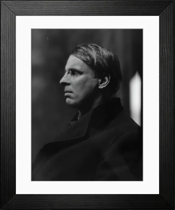 Framed Print : Yeats, William Butler, Mr. portrait photograph, 1914 Mar. 31. Creator: Arnold Genthe Framed Print : Yeats, William Butler, Mr. portrait photograph, 1914 Mar. 31. Creator: Arnold Genthe