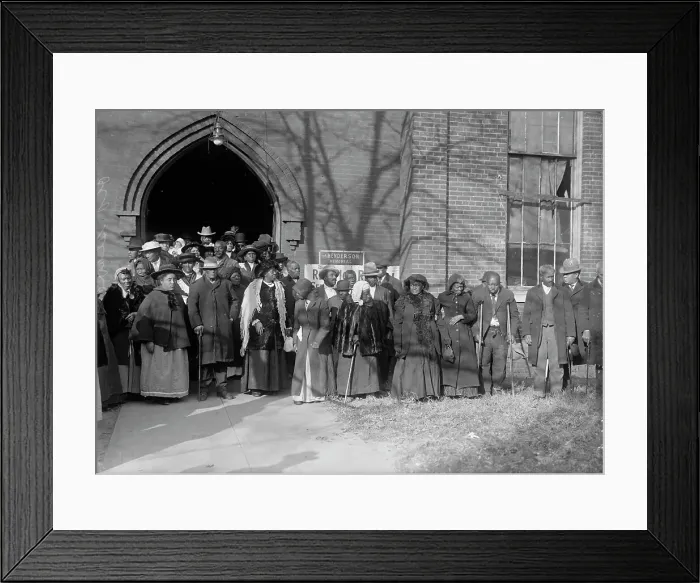 Framed Print : Slaves Reunion - Annie Parram, Age, 104; Anna Angales, Age 105; Elizabeth Berkeley, 125... 1917. Creator: Harris & Ewing. Slaves Reunion - Annie Parram, Age, 104; Anna Angales, Age 105; Elizabeth Berkeley, 125... 1917. Creator: Harris & Ewing Framed Print : Slaves Reunion - Annie Parram, Age, 104; Anna Angales, Age 105; Elizabeth Berkeley, 125... 1917. Creator: Harris & Ewing. Slaves Reunion - Annie Parram, Age, 104; Anna Angales, Age 105; Elizabeth Berkeley, 125... 1917. Creator: Harris & Ewing
