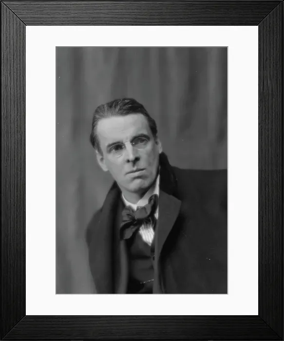 Framed Print : Yeats, William Butler, Mr. portrait photograph, 1914 Mar. 31. Creator: Arnold Genthe Framed Print : Yeats, William Butler, Mr. portrait photograph, 1914 Mar. 31. Creator: Arnold Genthe