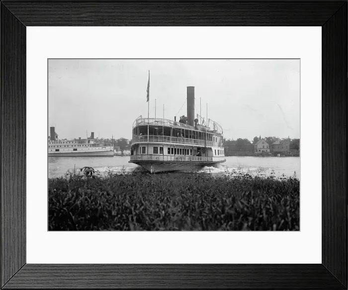 Framed Print : Steamer Charles Macalester On The Potomac River, 1917 or 1918. Creator: Harris & Ewing. Steamer Charles Macalester On The Potomac River, 1917 or 1918. Creator: Harris & Ewing Framed Print : Steamer Charles Macalester On The Potomac River, 1917 or 1918. Creator: Harris & Ewing. Steamer Charles Macalester On The Potomac River, 1917 or 1918. Creator: Harris & Ewing