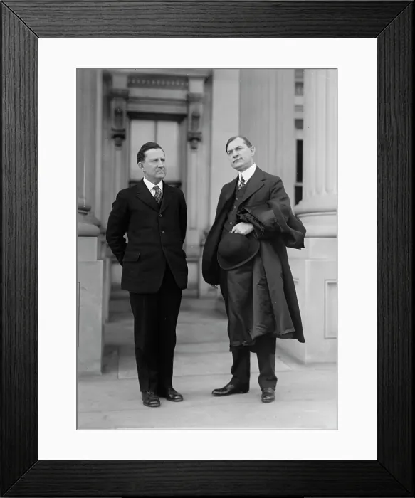Framed Print : Morris Sheppard and William F. Kirby, 1916. Creator: Harris & Ewing. Morris Sheppard and William F. Kirby, 1916. Creator: Harris & Ewing Framed Print : Morris Sheppard and William F. Kirby, 1916. Creator: Harris & Ewing. Morris Sheppard and William F. Kirby, 1916. Creator: Harris & Ewing