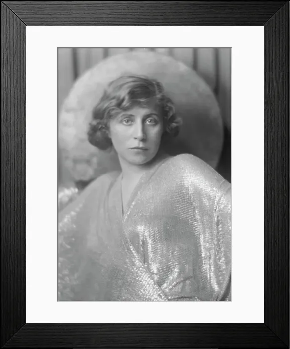 Framed Print : Yurka, Blanche, Miss, portrait photograph, 1915. Creator: Arnold Genthe Framed Print : Yurka, Blanche, Miss, portrait photograph, 1915. Creator: Arnold Genthe