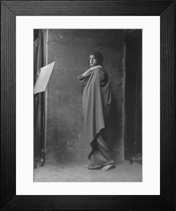 Framed Print : Shawn, Ted, Mr. portrait photograph, 1916 Mar. 17. Creator: Arnold Genthe Framed Print : Shawn, Ted, Mr. portrait photograph, 1916 Mar. 17. Creator: Arnold Genthe