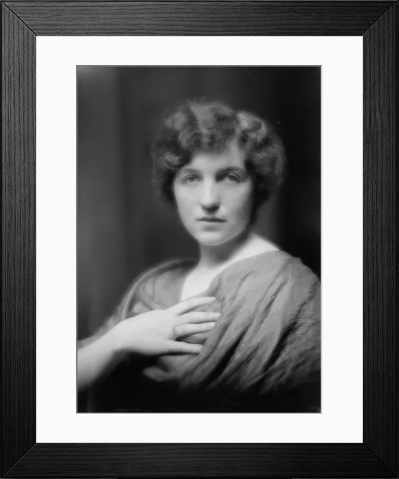 Framed Print : Shainwald, S. Miss. portrait photograph, 1913 Apr. 3. Creator: Arnold Genthe Framed Print : Shainwald, S. Miss. portrait photograph, 1913 Apr. 3. Creator: Arnold Genthe