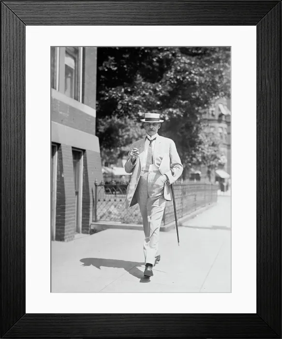 Framed Print : Benjamin Franklin Shiveley, 1915. Creator: Harris & Ewing. Benjamin Franklin Shiveley, 1915. Creator: Harris & Ewing Framed Print : Benjamin Franklin Shiveley, 1915. Creator: Harris & Ewing. Benjamin Franklin Shiveley, 1915. Creator: Harris & Ewing