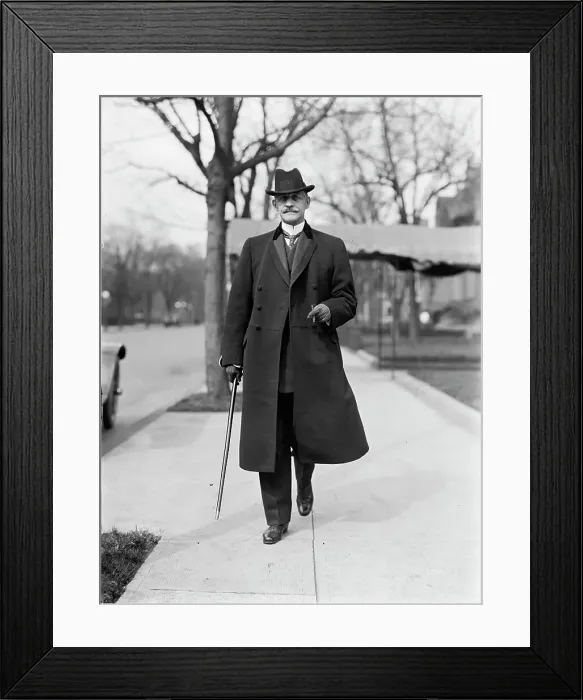Framed Print : Benjamin Franklin Shiveley, 1913. Creator: Harris & Ewing. Benjamin Franklin Shiveley, 1913. Creator: Harris & Ewing Framed Print : Benjamin Franklin Shiveley, 1913. Creator: Harris & Ewing. Benjamin Franklin Shiveley, 1913. Creator: Harris & Ewing