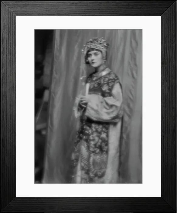 Framed Print : Day, Juliette, Miss, in costume for Yellow Jacket, 1913 Jan. 16. Creator: Arnold Genthe. Day, Juliette, Miss, in costume for Yellow Jacket, 1913 Jan. 16. Creator: Arnold Genthe Framed Print : Day, Juliette, Miss, in costume for Yellow Jacket, 1913 Jan. 16. Creator: Arnold Genthe. Day, Juliette, Miss, in costume for Yellow Jacket, 1913 Jan. 16. Creator: Arnold Genthe