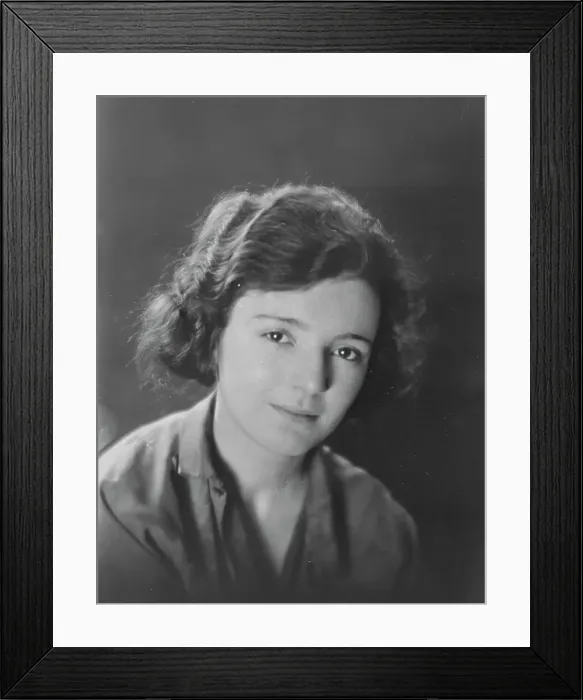 Framed Print : Miss Anne Dickson, portrait photograph, 1918 May 31. Creator: Arnold Genthe Framed Print : Miss Anne Dickson, portrait photograph, 1918 May 31. Creator: Arnold Genthe