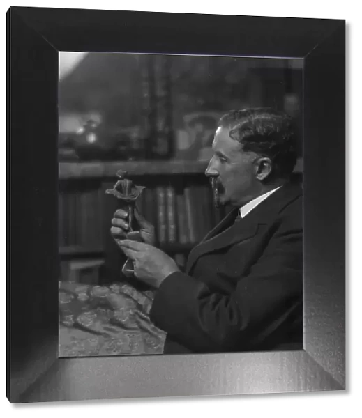 Singer, Paris E. Mr. portrait photograph, 1916 Sept. 30. Creator: Arnold Genthe