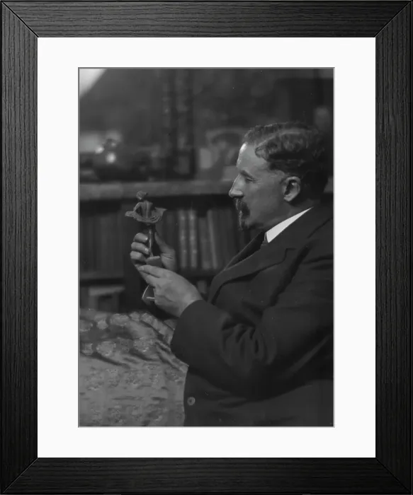 Framed Print : Singer, Paris E. Mr. portrait photograph, 1916 Sept. 30. Creator: Arnold Genthe Framed Print : Singer, Paris E. Mr. portrait photograph, 1916 Sept. 30. Creator: Arnold Genthe