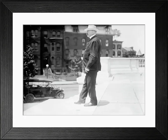 Framed Print : John Franklin Shafroth, 1913. Creator: Harris & Ewing. John Franklin Shafroth, 1913. Creator: Harris & Ewing