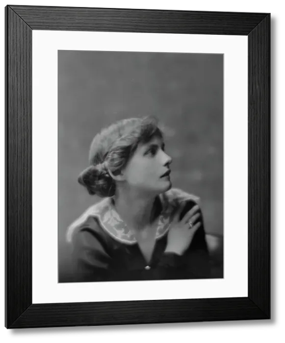 Framed Print : Smith, E. Miss, portrait photograph, 1917 May 29. Creator: Arnold Genthe Framed Print : Smith, E. Miss, portrait photograph, 1917 May 29. Creator: Arnold Genthe