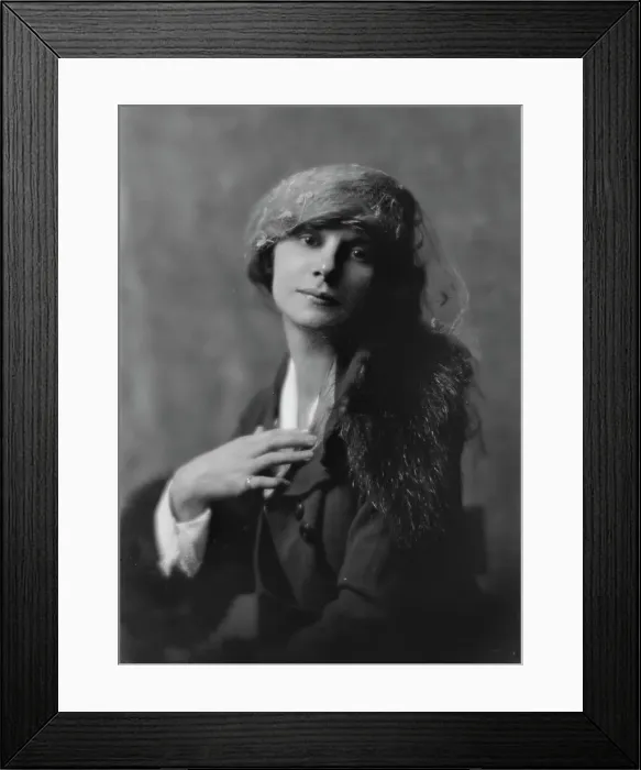 Framed Print : Spade, Gypsy (Yum-Yum), portrait photograph, 1913. Creator: Arnold Genthe Framed Print : Spade, Gypsy (Yum-Yum), portrait photograph, 1913. Creator: Arnold Genthe