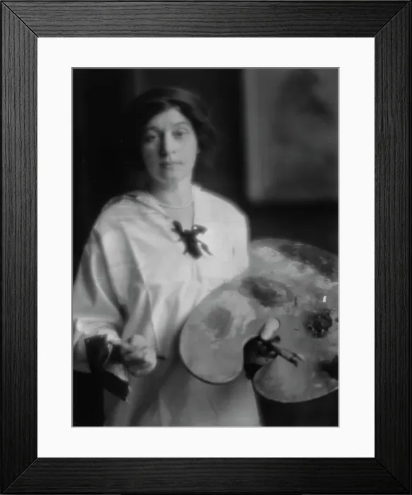 Framed Print : Nash, Miss (Guinness), portrait photograph, 1913 July 16. Creator: Arnold Genthe Framed Print : Nash, Miss (Guinness), portrait photograph, 1913 July 16. Creator: Arnold Genthe