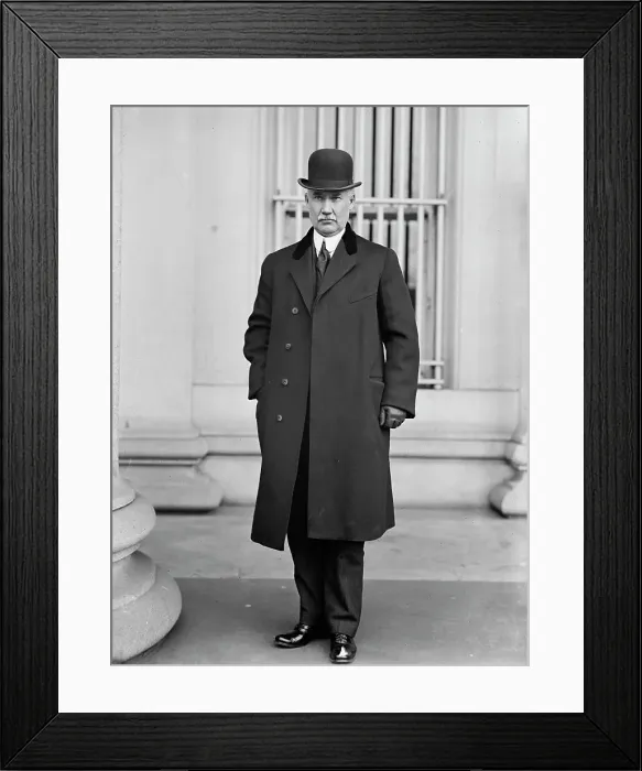 Framed Print : George Evan Roberts, Director of The Mint, 1913. Creator: Harris & Ewing. George Evan Roberts, Director of The Mint, 1913. Creator: Harris & Ewing Framed Print : George Evan Roberts, Director of The Mint, 1913. Creator: Harris & Ewing. George Evan Roberts, Director of The Mint, 1913. Creator: Harris & Ewing