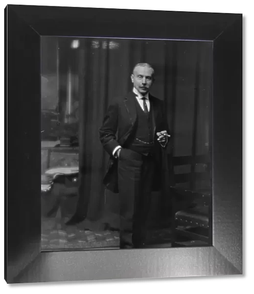 St. Goar, Mr. portrait photograph, ca. 1912. Creator: Arnold Genthe