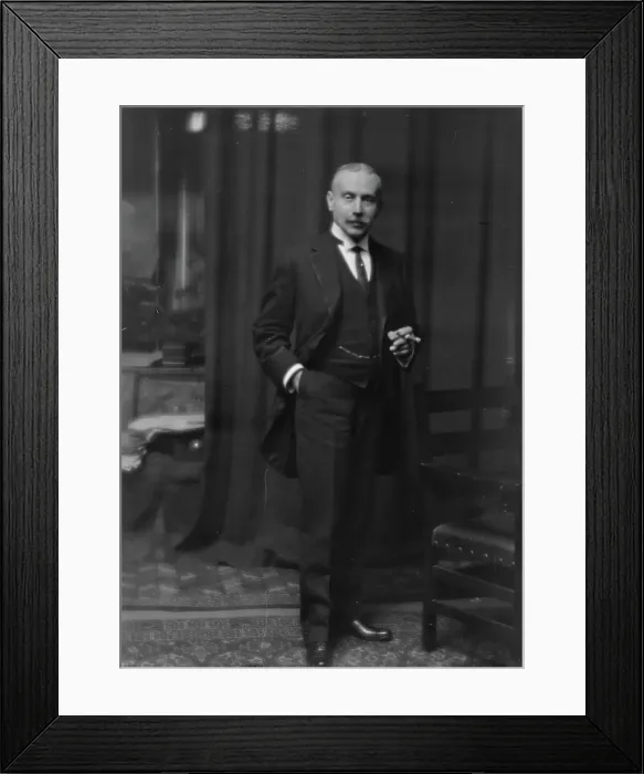Framed Print : St. Goar, Mr. portrait photograph, ca. 1912. Creator: Arnold Genthe Framed Print : St. Goar, Mr. portrait photograph, ca. 1912. Creator: Arnold Genthe