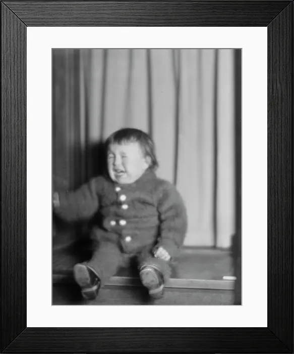 Framed Print : Baron, Carlo, baby of Mrs. C. Baron, portrait photograph, 1914 Dec. 17. Creator: Arnold Genthe Framed Print : Baron, Carlo, baby of Mrs. C. Baron, portrait photograph, 1914 Dec. 17. Creator: Arnold Genthe