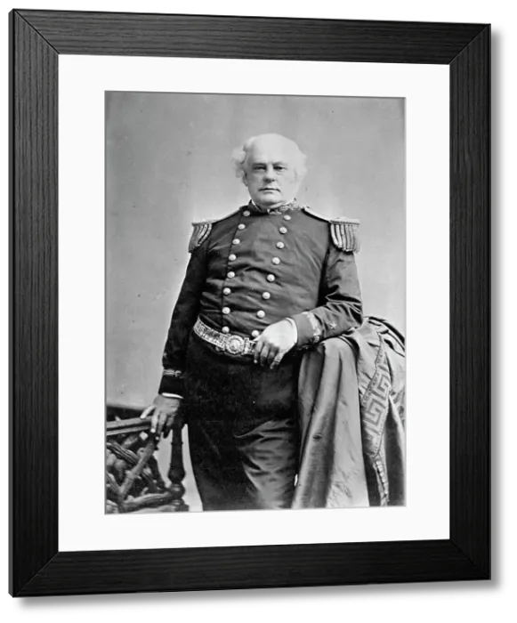 Framed Print : John Rodgers, Commodore, U.S.N. 19th century, (1915). Creator: Unknown Framed Print : John Rodgers, Commodore, U.S.N. 19th century, (1915). Creator: Unknown