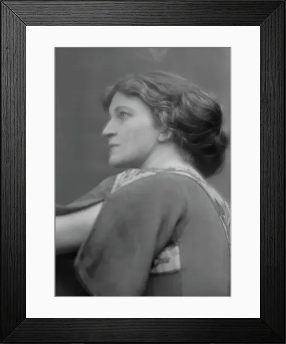 Framed Print : Storm, Diana, Miss, portrait photograph, 1912 or 1913. Creator: Arnold Genthe Framed Print : Storm, Diana, Miss, portrait photograph, 1912 or 1913. Creator: Arnold Genthe