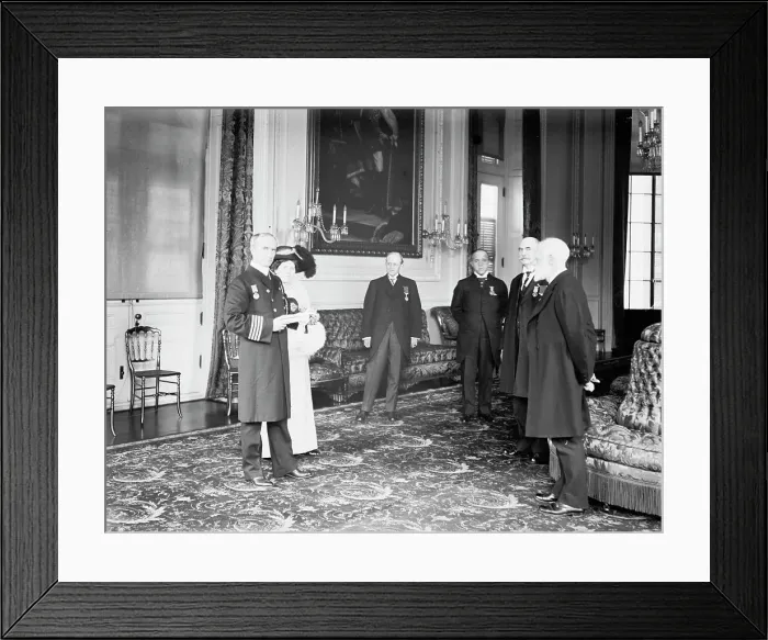 Framed Print : Capt. Arthur H. Rostron of Cunard Liner Carpathia'; James Bryce... 1913. Creator: Harris & Ewing. Capt. Arthur H. Rostron of Cunard Liner Carpathia'; James Bryce... 1913. Creator: Harris & Ewing Framed Print : Capt. Arthur H. Rostron of Cunard Liner Carpathia'; James Bryce... 1913. Creator: Harris & Ewing. Capt. Arthur H. Rostron of Cunard Liner Carpathia'; James Bryce... 1913. Creator: Harris & Ewing