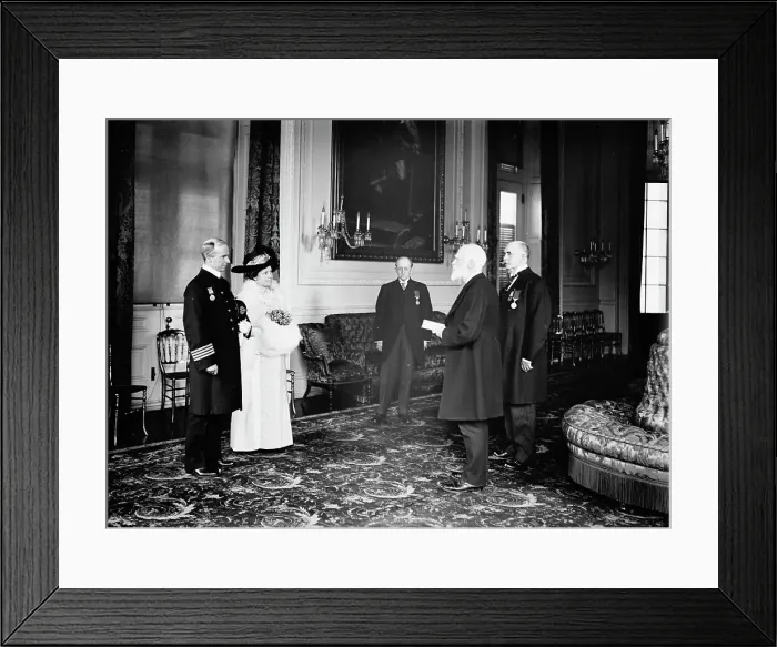 Framed Print : Capt. Arthur H. Rostron of Cunard Liner Carpathia'; James Bryce... 1913. Creator: Harris & Ewing. Capt. Arthur H. Rostron of Cunard Liner Carpathia'; James Bryce... 1913. Creator: Harris & Ewing Framed Print : Capt. Arthur H. Rostron of Cunard Liner Carpathia'; James Bryce... 1913. Creator: Harris & Ewing. Capt. Arthur H. Rostron of Cunard Liner Carpathia'; James Bryce... 1913. Creator: Harris & Ewing