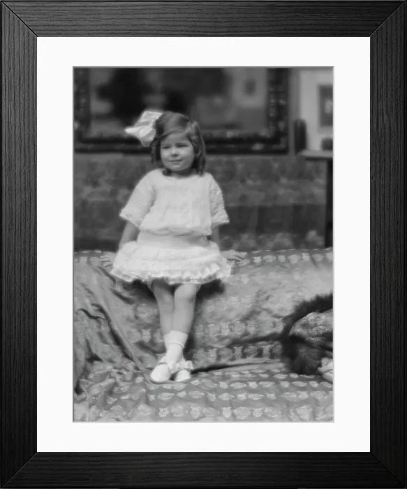 Framed Print : Gerard, J.M. Mrs. daughter of, portrait photograph, 1915 Dec. or 1916 Jan. Creator: Arnold Genthe Framed Print : Gerard, J.M. Mrs. daughter of, portrait photograph, 1915 Dec. or 1916 Jan. Creator: Arnold Genthe