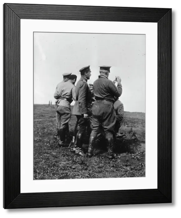 Framed Print : Russia War Pictures - General Scott On Eastern Front, 1917. Creator: Unknown Framed Print : Russia War Pictures - General Scott On Eastern Front, 1917. Creator: Unknown