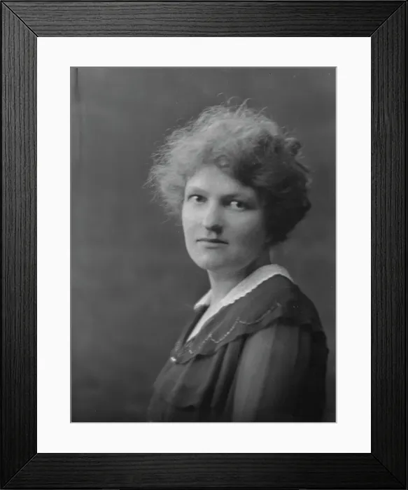 Framed Print : Tallman, Miss, portrait photograph, 1916 or 1917. Creator: Arnold Genthe Framed Print : Tallman, Miss, portrait photograph, 1916 or 1917. Creator: Arnold Genthe