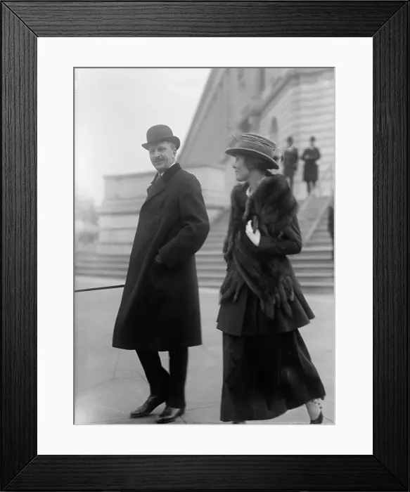 Framed Print : Mr. And Mrs. Charles H. Sabin, 1917. Creator: Harris & Ewing. Mr. And Mrs. Charles H. Sabin, 1917. Creator: Harris & Ewing Framed Print : Mr. And Mrs. Charles H. Sabin, 1917. Creator: Harris & Ewing. Mr. And Mrs. Charles H. Sabin, 1917. Creator: Harris & Ewing