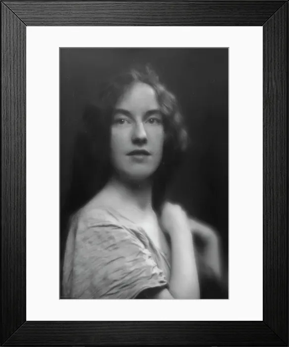 Framed Print : Tarvan, Miss, portrait photograph, 1912 Nov. 22. Creator: Arnold Genthe Framed Print : Tarvan, Miss, portrait photograph, 1912 Nov. 22. Creator: Arnold Genthe