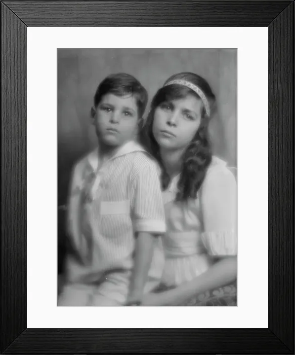 Framed Print : Mayer group (children), portrait photograph, 1915 Feb. 5. Creator: Arnold Genthe Framed Print : Mayer group (children), portrait photograph, 1915 Feb. 5. Creator: Arnold Genthe