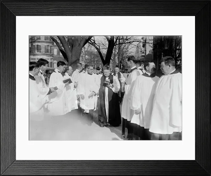 Framed Print : Saint Thomas P.E. Church - Consecration Services, Dec 1912. Creator: Harris & Ewing. Saint Thomas P.E. Church - Consecration Services, Dec 1912. Creator: Harris & Ewing Framed Print : Saint Thomas P.E. Church - Consecration Services, Dec 1912. Creator: Harris & Ewing. Saint Thomas P.E. Church - Consecration Services, Dec 1912. Creator: Harris & Ewing