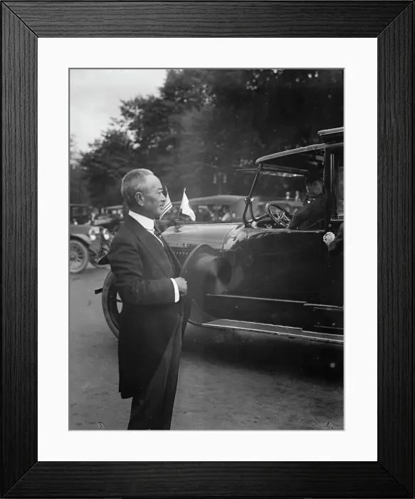 Framed Print : Aimaro Sato, Ambassador from Japan, 1917 or 1918. Creator: Harris & Ewing. Aimaro Sato, Ambassador from Japan, 1917 or 1918. Creator: Harris & Ewing Framed Print : Aimaro Sato, Ambassador from Japan, 1917 or 1918. Creator: Harris & Ewing. Aimaro Sato, Ambassador from Japan, 1917 or 1918. Creator: Harris & Ewing