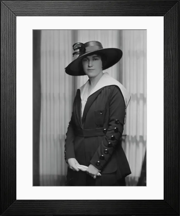 Framed Print : Timmins, J. Miss, portrait photograph, 1917. Creator: Arnold Genthe Framed Print : Timmins, J. Miss, portrait photograph, 1917. Creator: Arnold Genthe