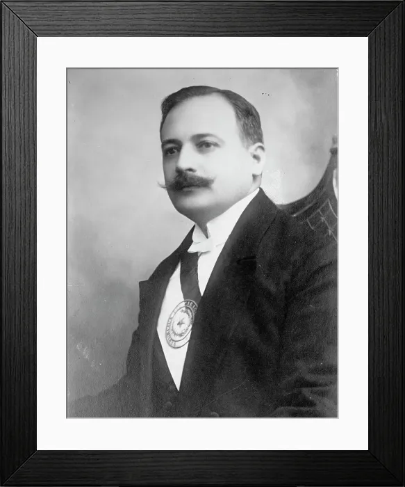 Framed Print : Eduardo Schaerer of Paraguay, 1914. Creator: Unknown Framed Print : Eduardo Schaerer of Paraguay, 1914. Creator: Unknown