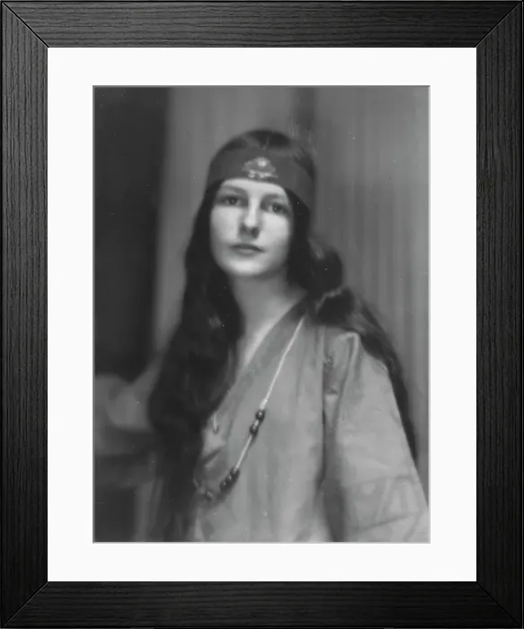 Framed Print : Trafford, Malinda, Miss, portrait photograph, 1915 Apr. 5. Creator: Arnold Genthe Framed Print : Trafford, Malinda, Miss, portrait photograph, 1915 Apr. 5. Creator: Arnold Genthe